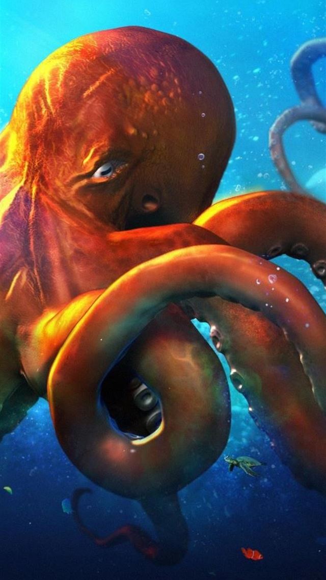 1284x2778 octopus - octopus iPhone Wallpaper