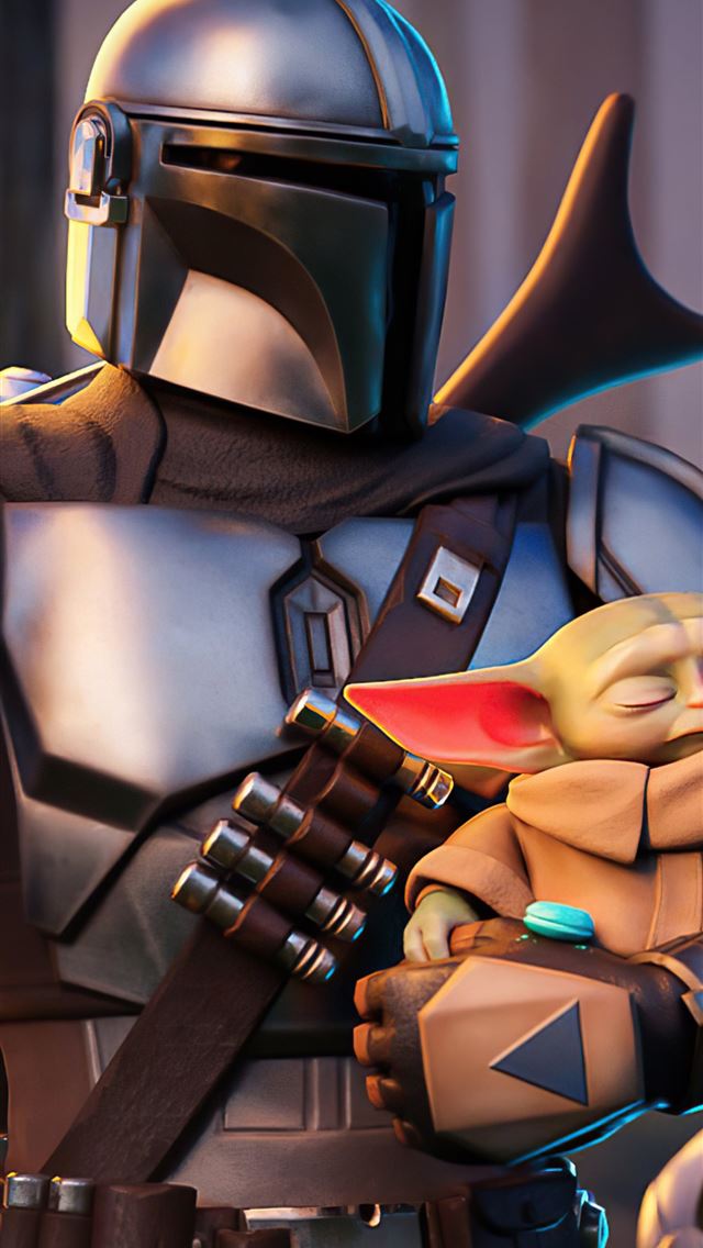 1284x2778 the mandalorian fortnite - the mandalorian fortnite iPhone Wallpaper