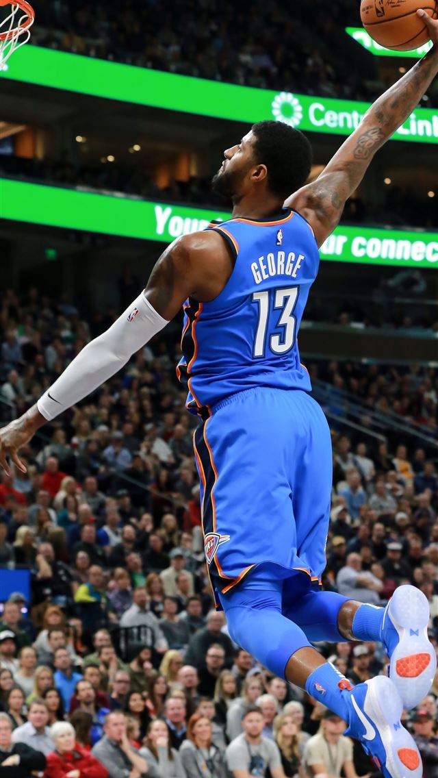 1284x2778 paul george oklahoma city thunder - paul george oklahoma city thunder iPhone Wallpaper