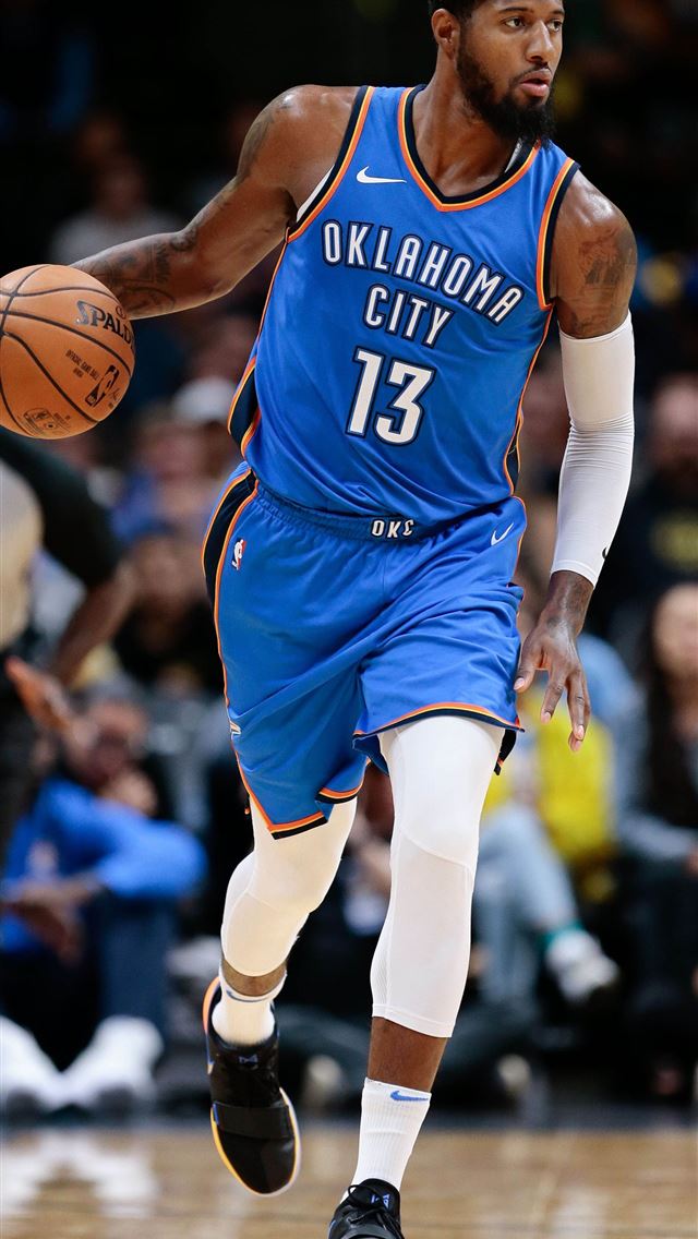 1284x2778 paul george oklahoma city thunder - paul george oklahoma city thunder iPhone Wallpaper
