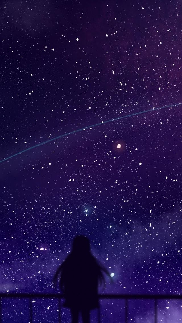1125x2436 falling star - falling star iPhone Wallpaper