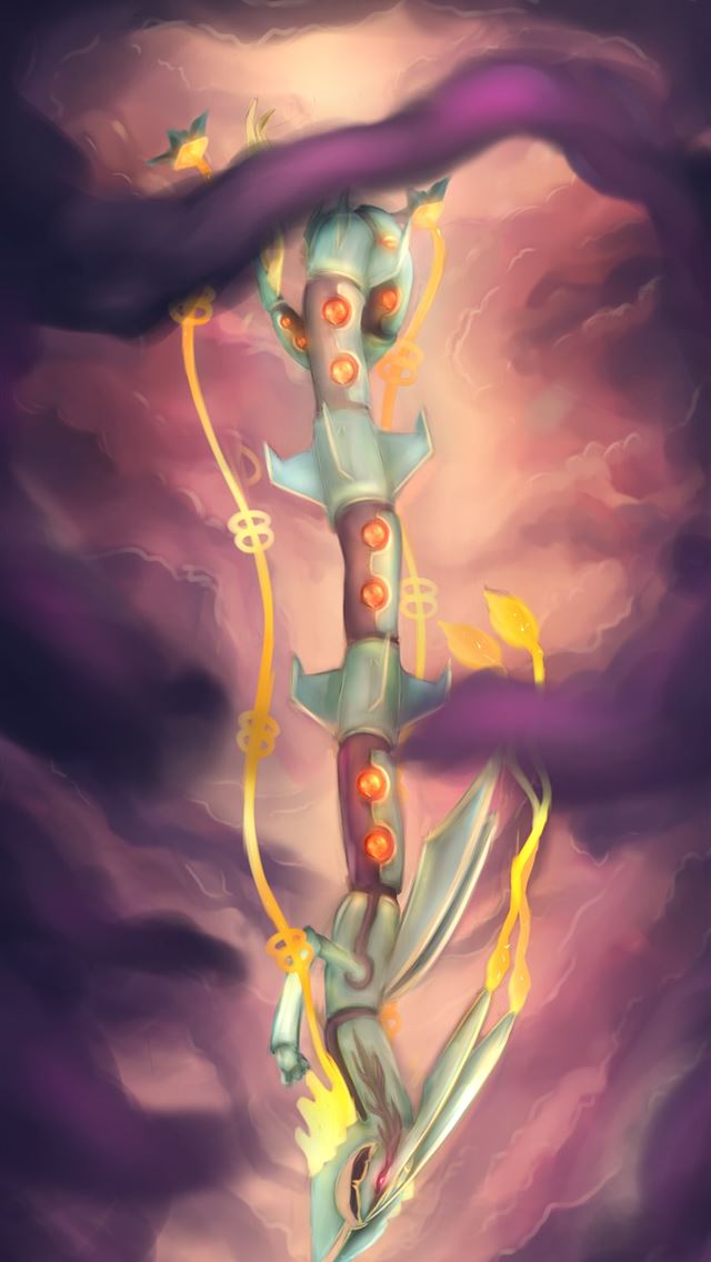 1125x2436 rayquaza hd - rayquaza hd iPhone Wallpaper