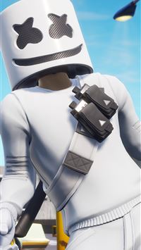 marshmello skin fortnite wallpaper