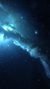 space nebula iPhone wallpaper