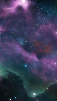 space nebula iPhone wallpaper
