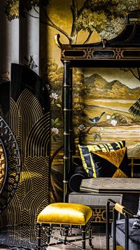 collared bush robin wallpaper