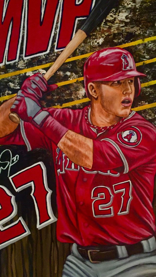 1284x2778 mike trout - mike trout iPhone Wallpaper