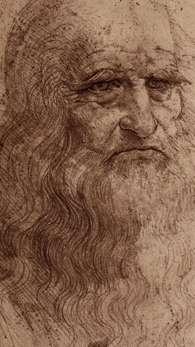 1284x2778 leonardo da vinci - leonardo da vinci iPhone Wallpaper
