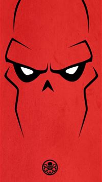 captain america red skull wallpaper