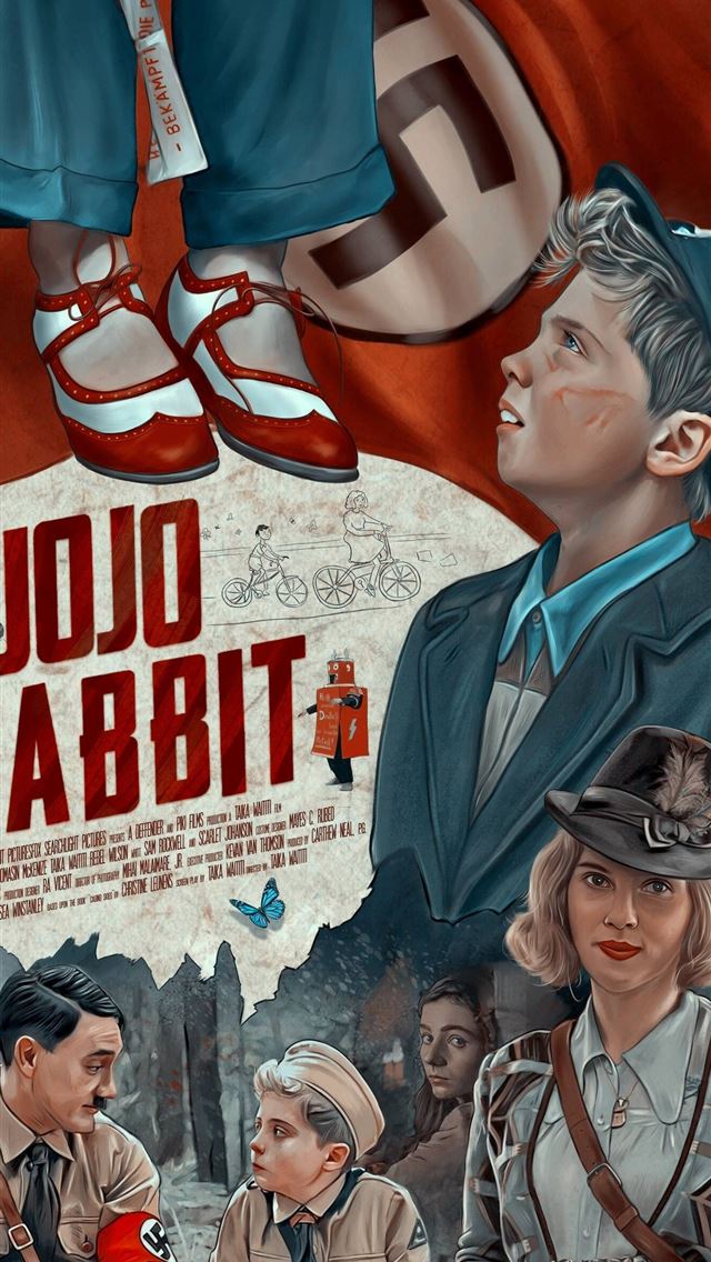 1284x2778 jojo rabbit - jojo rabbit iPhone Wallpaper