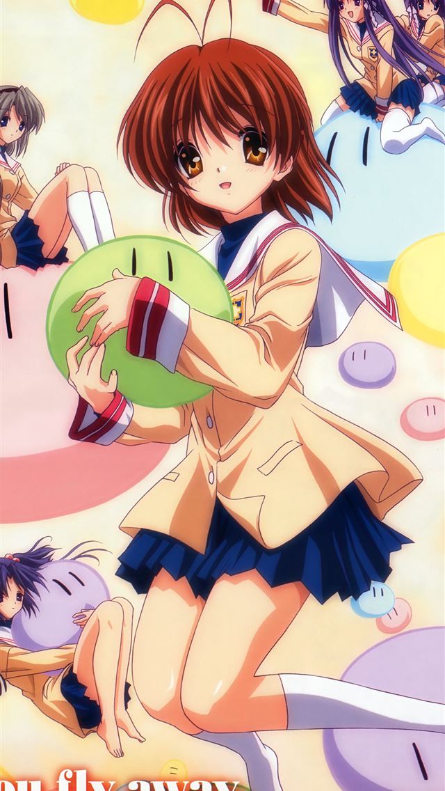 1284x2778 tomoya okazaki - anime iPhone Wallpaper