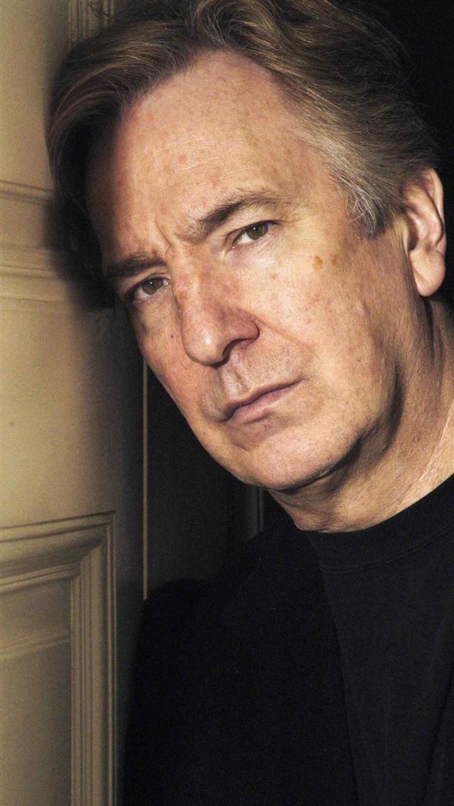 1125x2436 alan rickman - alan rickman iPhone Wallpaper