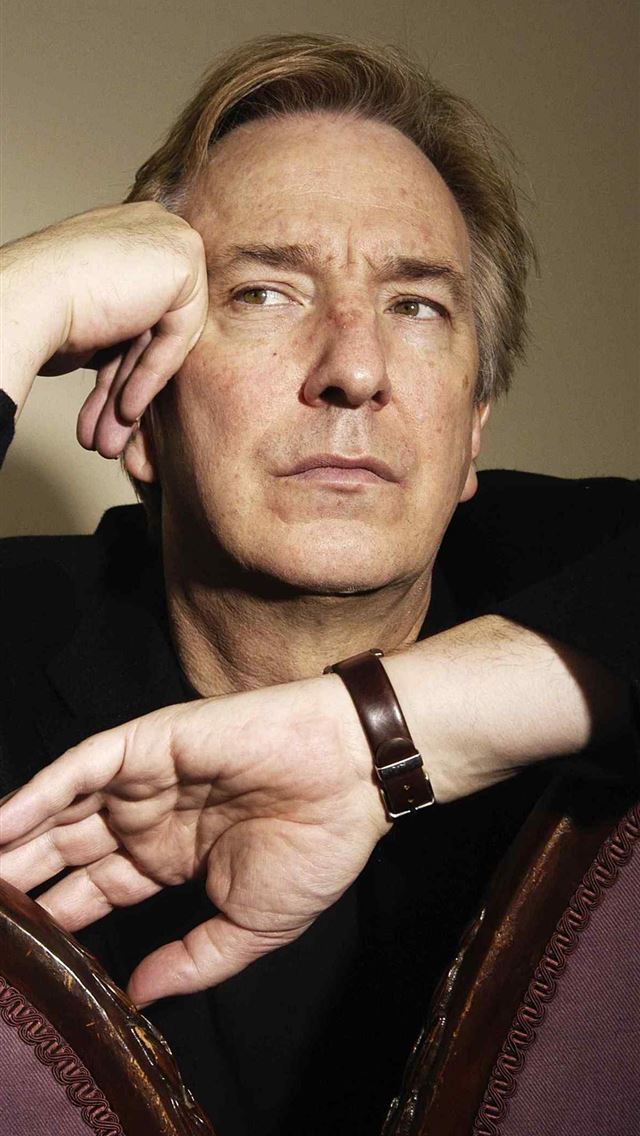 1125x2436 alan rickman - alan rickman iPhone Wallpaper