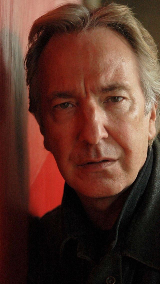1125x2436 alan rickman - alan rickman iPhone Wallpaper