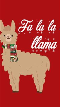 llama wallpaper