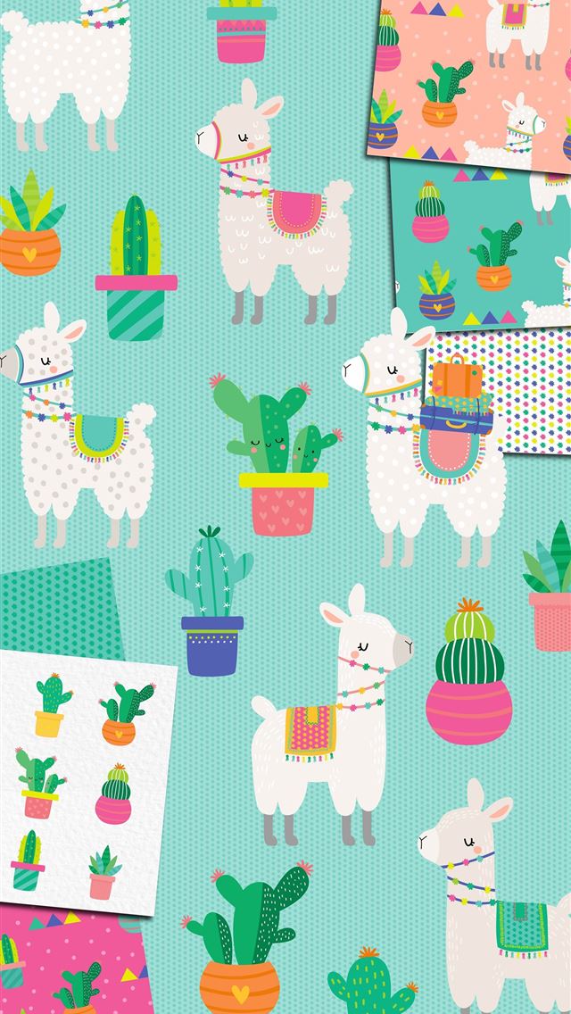 1284x2778 llama - llama iPhone Wallpaper