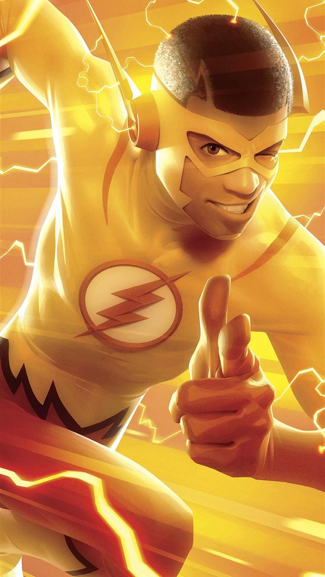 1284x2778 kid flash - kid flash iPhone Wallpaper