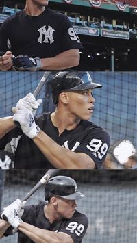 Download Aaron Judge Number Background Wallpaper