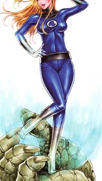 invisible woman wallpaper