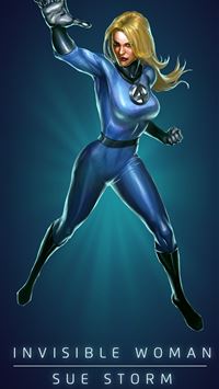 invisible woman wallpaper