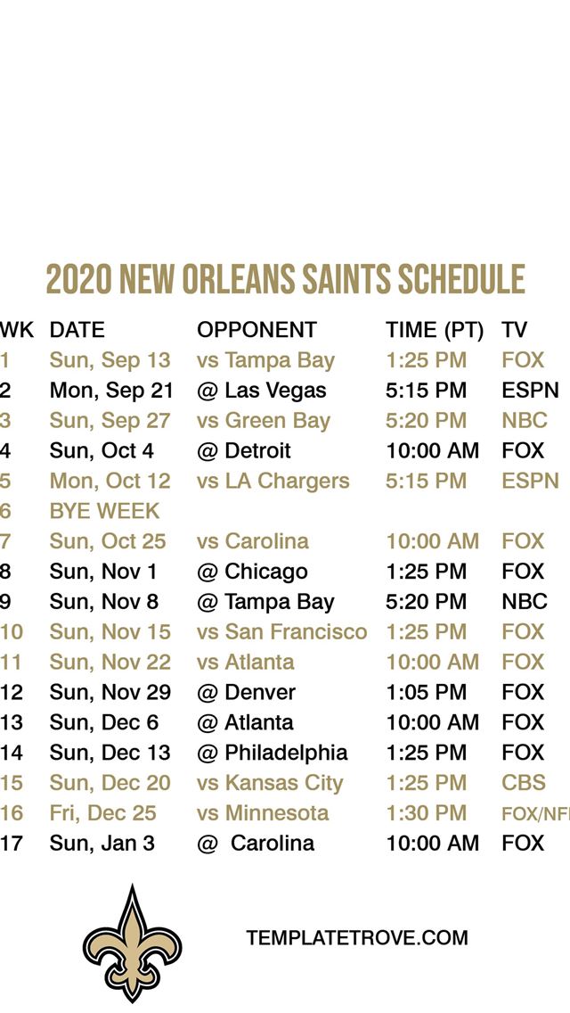 1284x2778 new orleans saints - new orleans saints iPhone Wallpaper
