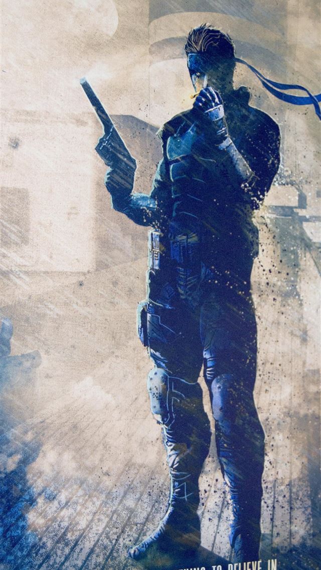 1284x2778 metal gear solid 2 sons of liberty - metal gear solid 2 sons of liberty iPhone Wallpaper