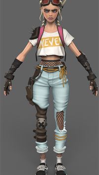 galaxy scout fortnite wallpaper