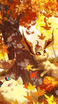 chikorita hd wallpaper