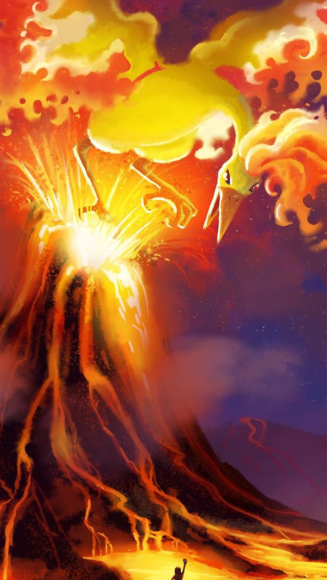 1284x2778 moltres hd - moltres hd iPhone Wallpaper