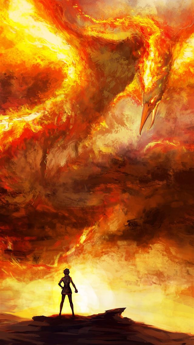 1284x2778 moltres hd - moltres hd iPhone Wallpaper