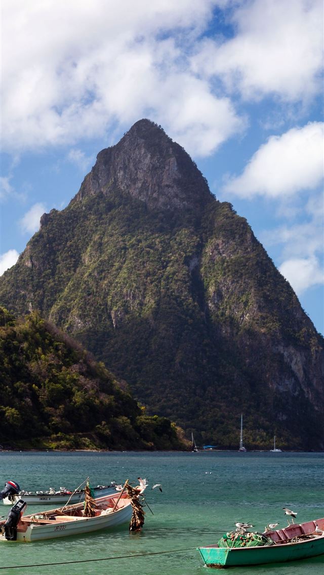 1284x2778 saint lucia -  iPhone Wallpaper