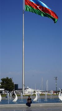 azerbaijan flag wallpaper