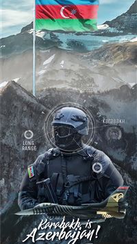 azerbaijan flag wallpaper