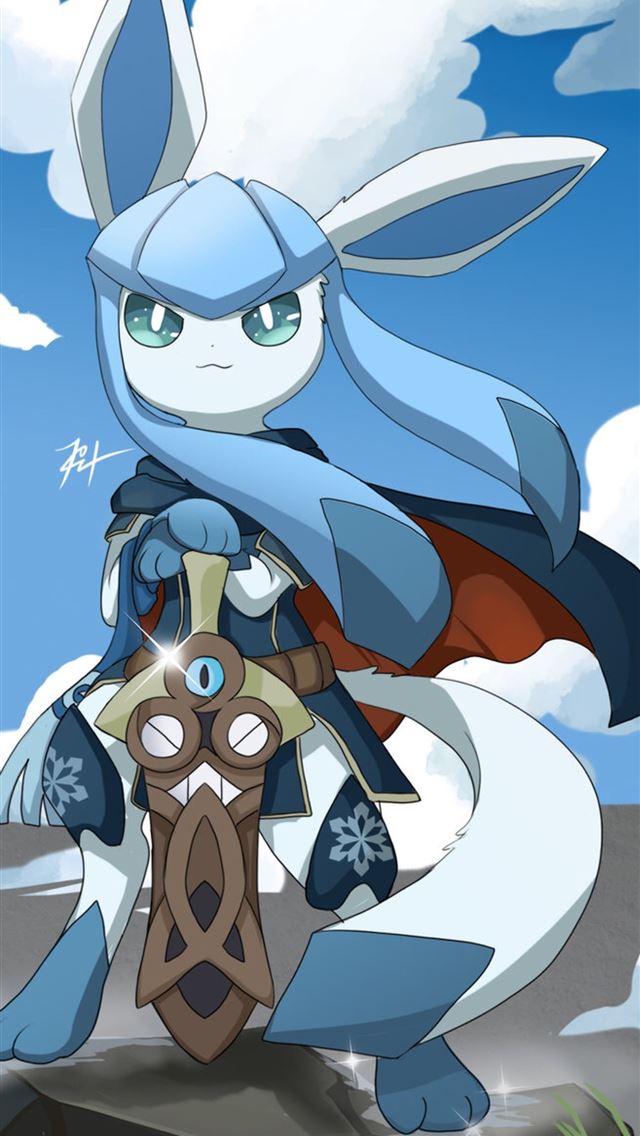 1284x2778 glaceon hd - glaceon hd iPhone Wallpaper
