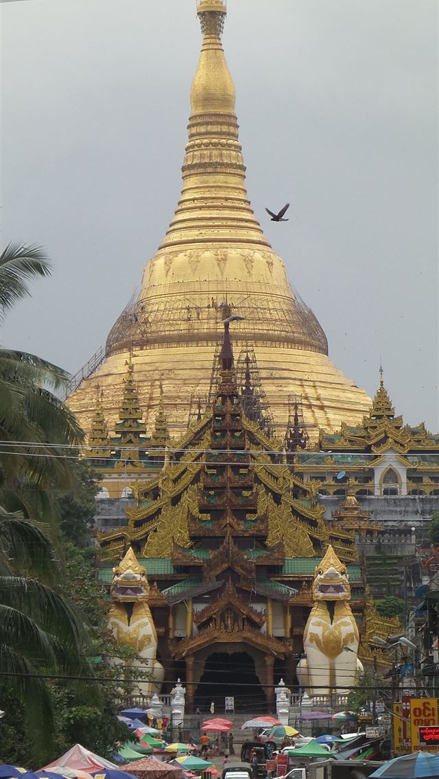 1284x2778 shwedagon pagoda - shwedagon pagoda iPhone Wallpaper