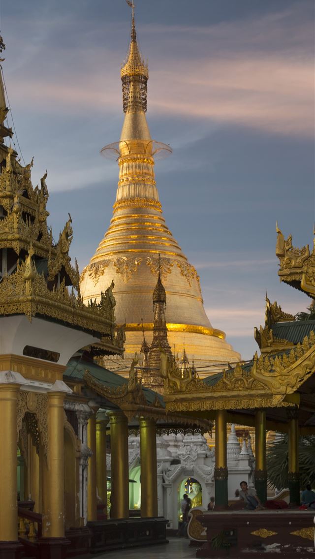 1284x2778 shwedagon pagoda - shwedagon pagoda iPhone Wallpaper