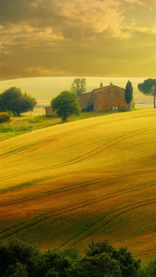 1284x2778 tuscan countryside - tuscan countryside iPhone Wallpaper
