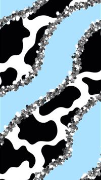 Download Pastel Blue Aesthetic Cow Print Wallpaper  Wallpaperscom