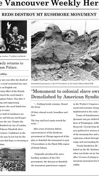 mount rushmore wallpaper