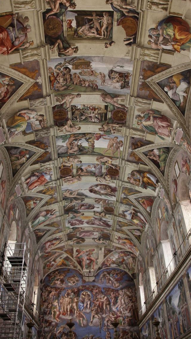 1284x2778 sistine chapel - sistine chapel iPhone Wallpaper