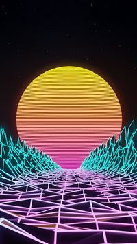 synthesizer iPhone wallpaper