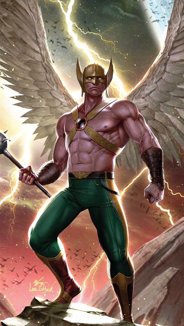1284x2778 hawkgirl -  iPhone Wallpaper