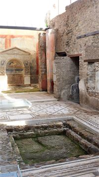 pompeii wallpaper