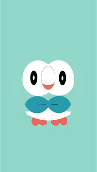rowlet hd wallpaper