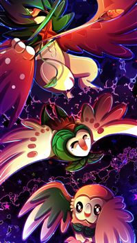 rowlet hd wallpaper