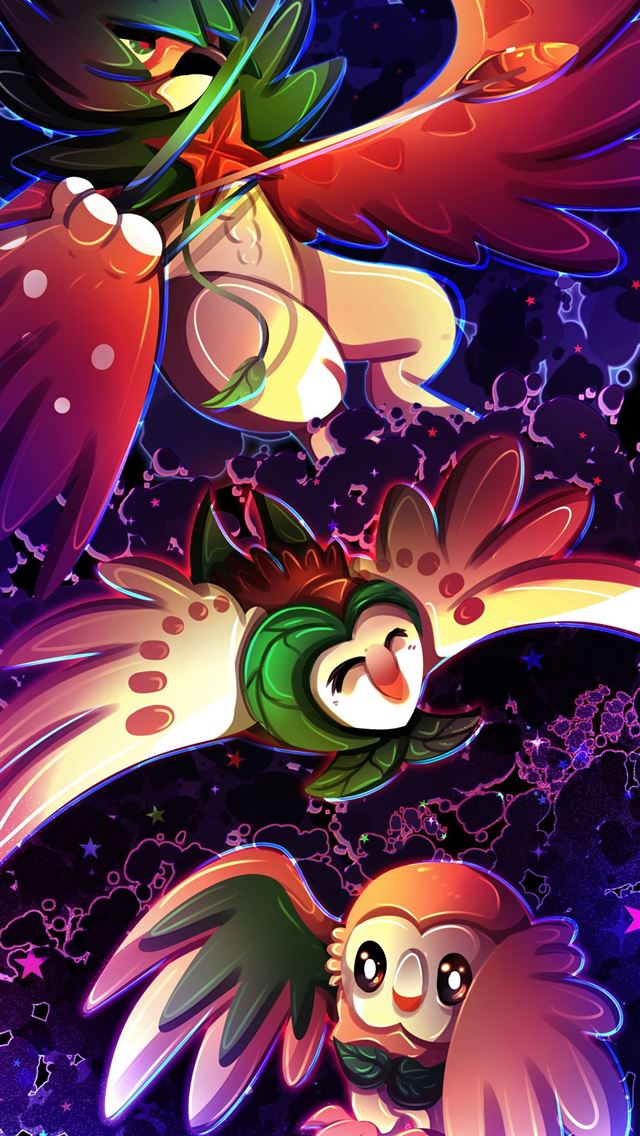 1284x2778 rowlet hd - rowlet hd iPhone Wallpaper