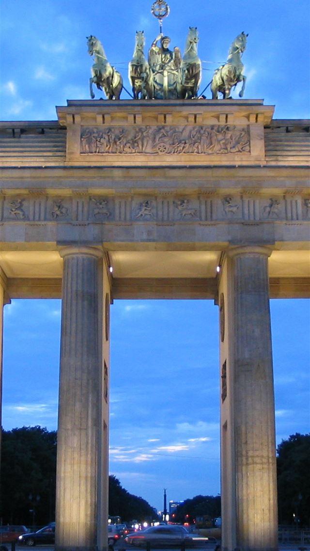 1284x2778 brandenburg gate - brandenburg gate iPhone Wallpaper