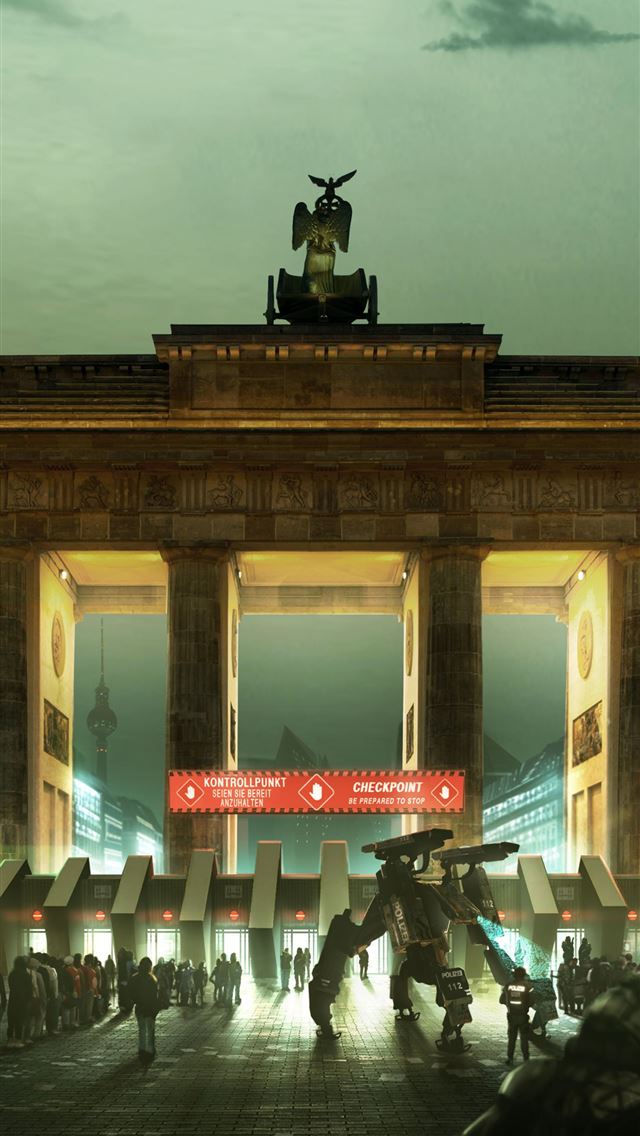 1284x2778 brandenburg gate - brandenburg gate iPhone Wallpaper