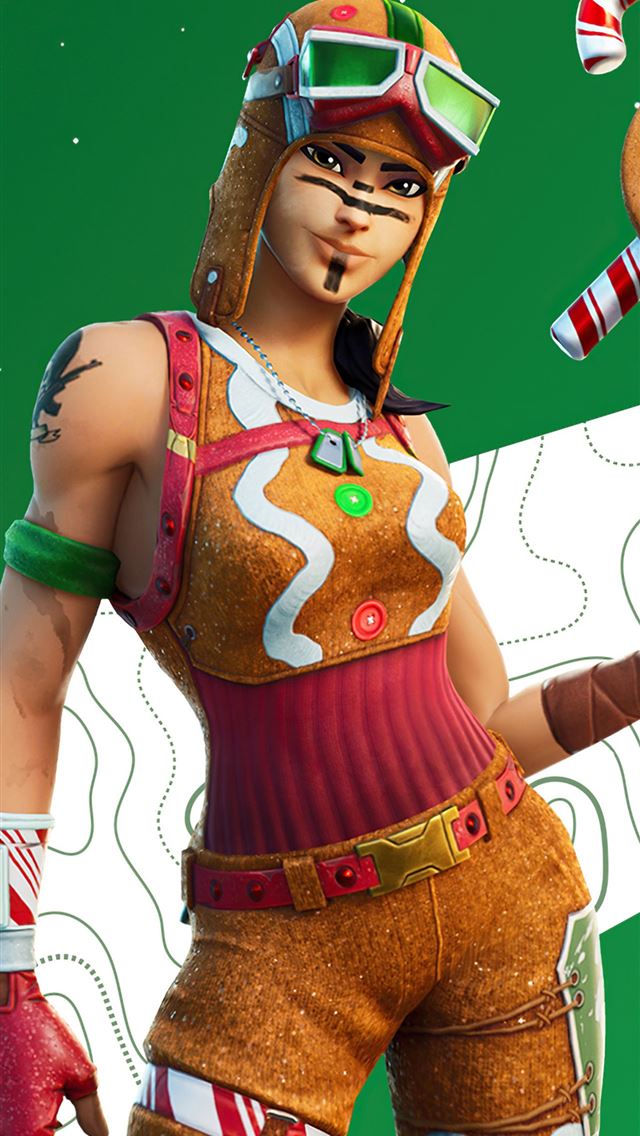 1284x2778 fortnite gingerbread - fortnite gingerbread iPhone Wallpaper