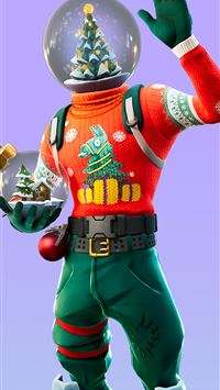 fortnite gingerbread wallpaper